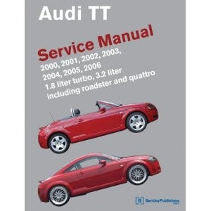 Audi TT Service Manual 2000-2008 | Motoring Books | Chaters