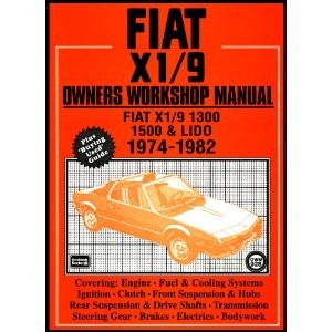 Fiat X1/9 1974-1982 Owners Workshop Manual | Motoring Books | Chaters