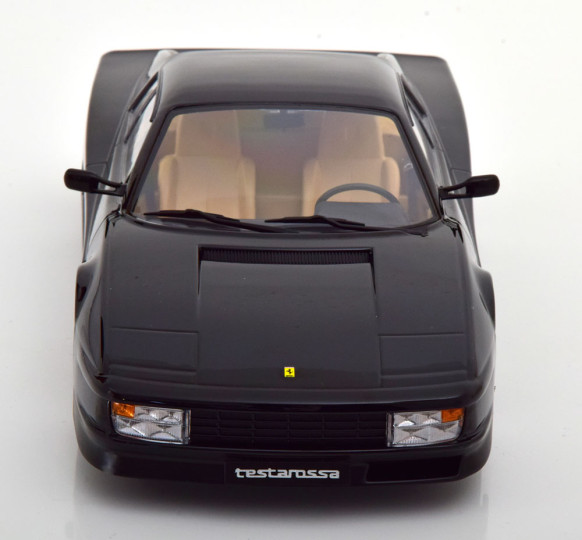 1986 Ferrari Testarossa (Black) 1:18 diecast scale model by KK-Scale ...